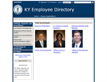 Tablet Screenshot of phone.kentucky.gov